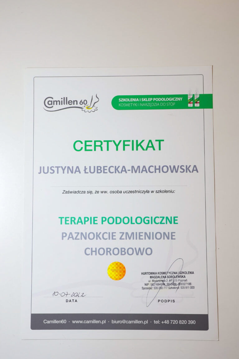 certyfikat